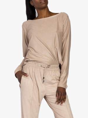 Suede Palazzo Pants