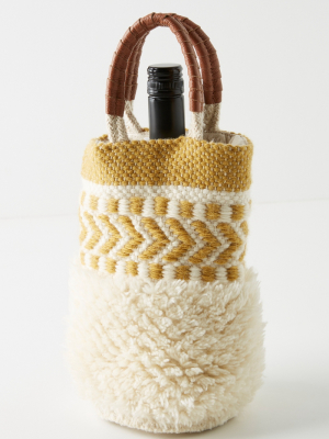 Sophia Wool Wine Caddy