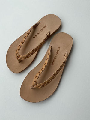 Clio Flip Flop / Natural