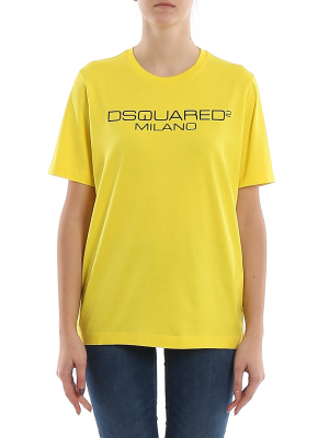 Dsquared2 Logo Print Crewneck T-shirt