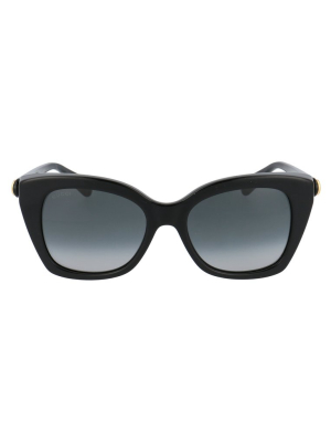 Gucci Eyewear Butterfly Frame Sunglasses