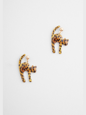 Cat-ch Me While You Can Earrings