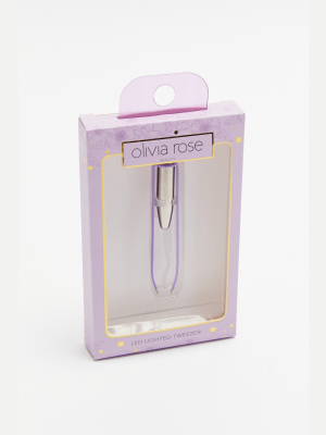 Olivia Rose Led Lighted Tweezer