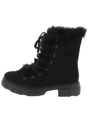 Puzzle04 Black Women's Boot