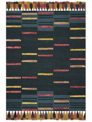 Loloi Justina Blakeney Jamila Rug - Teal/sunset