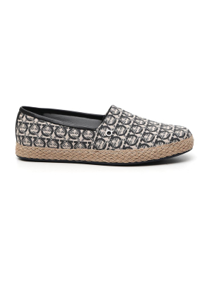 Salvatore Ferragamo Gancini Monogram Espadrilles