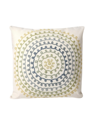 Ombre Threads Indoor/outdoor Throw Pillow - Liora Manne