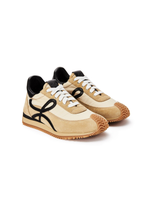 Flow Runner Suede Sneakers