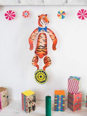 Nursery Circus Tiger Kinetic Mobile