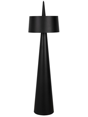 Noir Moray Floor Lamp - Black