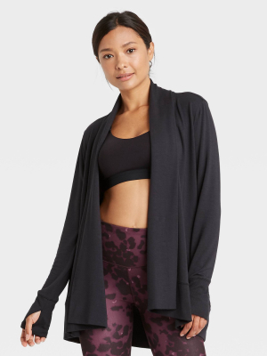 Women's Cozy Lightweight Fleece Cardigan - All In Motion™