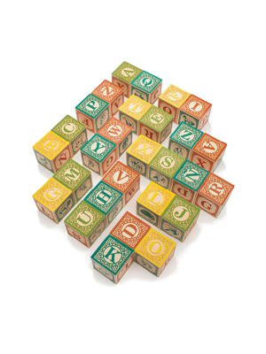 Uncle Goose Spanish Alphabet Blocks