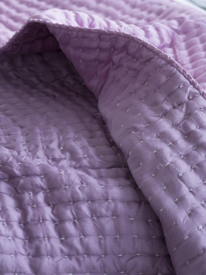 Chenevard Damson & Magenta Quilts & Shams