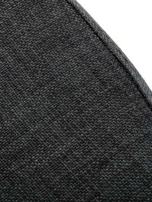 Williamette Dark Grey Fabric Bench