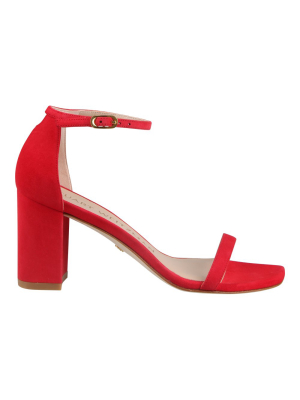 Stuart Weitzman Amelina Block Heel Sandals