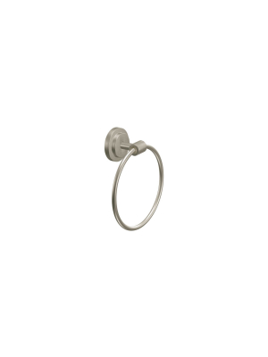 Moen Dn0786 Moen Dn0786 Towel Ring - Brushed Nickel