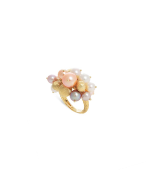 Marco Bicego® Africa Pearl Collection 18k Yellow Gold And Pearl Ring