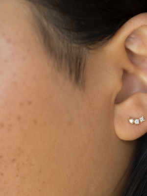 Sister Diamond Earring