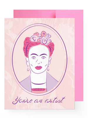 Bd Greeting Cards, Frida Kahlo Compliment