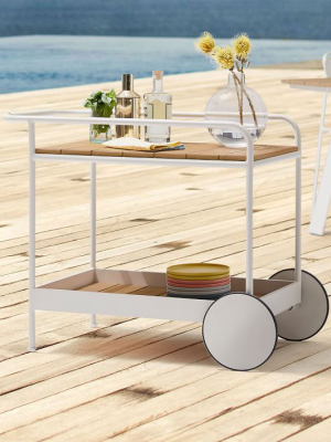 Halden Outdoor Bar Cart - Haze