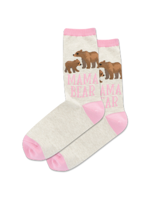 Women's Mama Bear Crew Socks