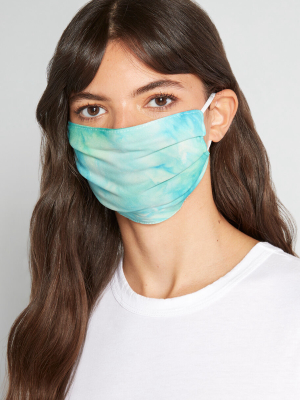 Tranquil Tie-dye Face Mask