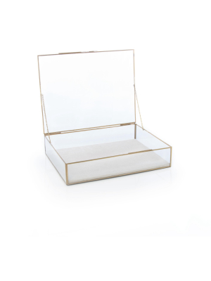 Medium Wallace Counter Display Box - Clear - Shiraleah