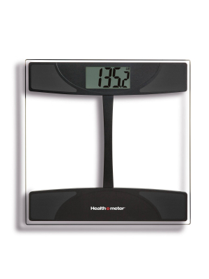 Glass Weight Tracking Scale Black/clear - Health-o-meter