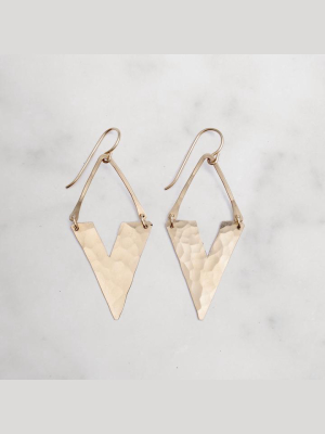 Carolyn Keys Viv Earrings- Available In Silver & Gold