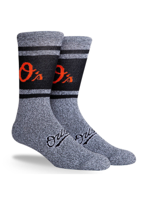 Mlb Baltimore Orioles Varsity Crew Socks