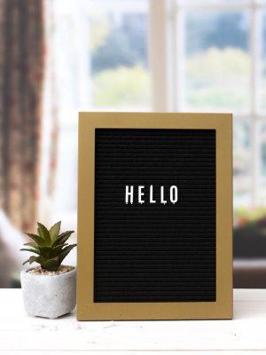 Letterboard Set With Letters Black - Project 62™