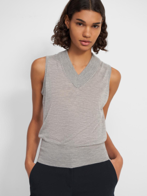 Aviator Shell Top In Cashmere