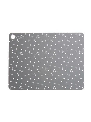 Placemat Triangle - 2 Pcs/pack - Light Grey