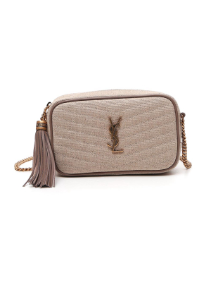 Saint Laurent Lou Quilted Mini Crossbody Bag