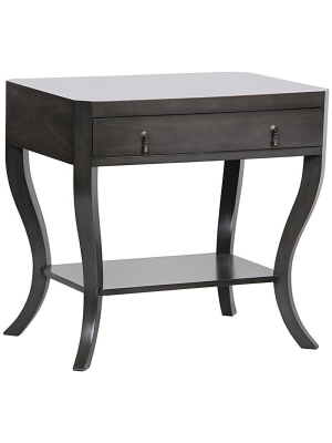 Noir Weldon Pale Side Table