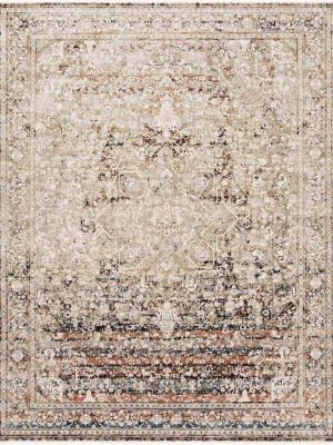 Loloi Rug Theia The-05, Taupe/brick