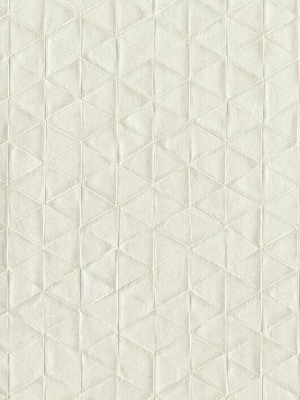 Sacred Geometry Wallpaper In Cream From The Moderne Collection By Stacy Garcia For York Wallcoverings