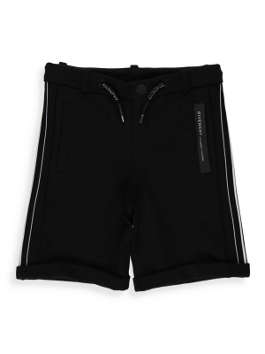 Givenchy Kids Logo Tape Shorts