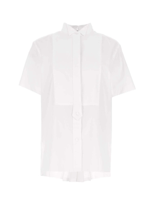 Sacai Open Back Short Sleeve Shirt