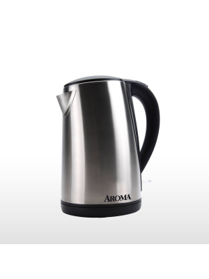 Aroma 1.7l Electric Kettle - Stainless Steel