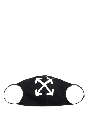 Off-white Arrows Print Face Mask