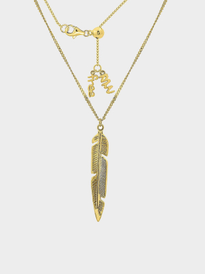 Feather Pendant Chain