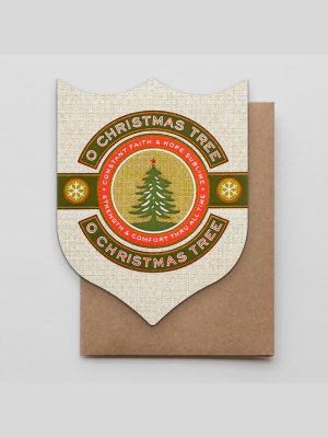 O Christmas Tree Badge