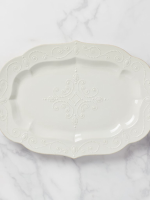 French Perle White™ 18.5" Serving Platter