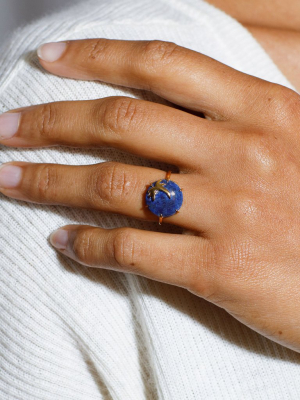 Ray Of Light Lapis Ring