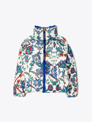 Reversible Printed Puffer Jacket