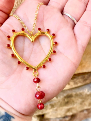 Gold Plated - Honest Heart Necklace