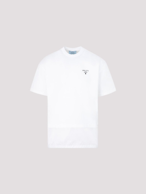 Prada Logo Print T-shirt