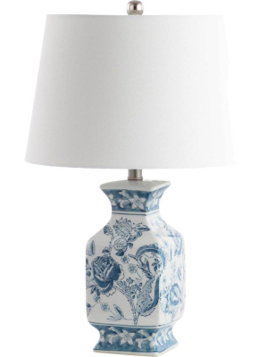 Maren Table Lamp Blue/white