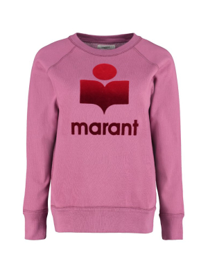 Isabel Marant Étoile Logo Printed Crewneck Sweatshirt